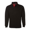 Black Red Two Tone Rugby Shirts